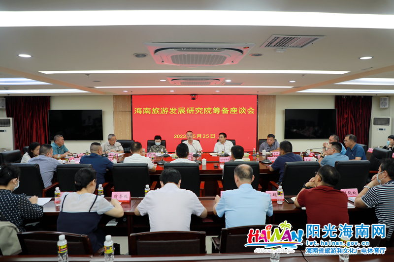 海南旅游发展研究院筹备座谈会召开